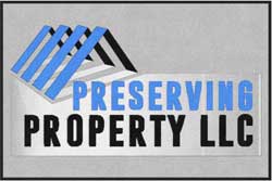 4' x 6' (45" x 69") ColorStar Impressions  PRESERVING PROPERTY  Indoor Logo Mat