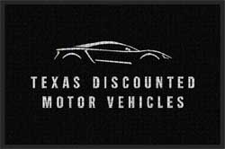 2' x 3' (22" x 35") Waterhog Impressions HD TEXAS DISCOUNTED Indoor-Outdoor Logo Mat