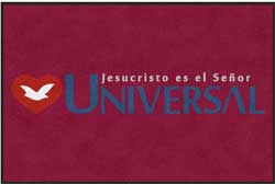 4' x 6' (45" x 69") ColorStar Impressions UNIVERSAL  Indoor Logo Mat