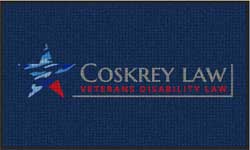 3' x 5' (35" x 58") Waterhog Impressions HD COSKREY LAW  Indoor/Outdoor Logo Mat