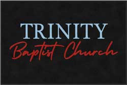 4' x 6' (45" x 69") ColorStar Impressions TRINITY  Indoor Logo Mat
