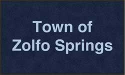 3' x 5' (35" x 58") Colorstar Impressions ZOLFO SPRINGS  Indoor Logo Mat