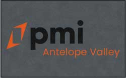 5' x 8' (58" x 95") ColorStar Impressions  PMI ANTELOPE VALLEY  Indoor Logo Mat