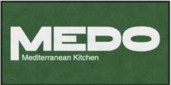 3' x 6' (35" x 68") Colorstar Impressions MEDO Indoor Logo Mat
