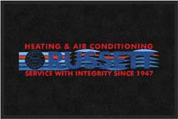 2' x 3' (24" x 35") Digiprint HD RUSSETT  Indoor Logo Mat