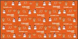 6' x 12' (68" x 142") Digiprint HD BOOST MOBILE Indoor Logo Mat