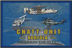 4' x 6' (45" x 69") Digiprint HD CNATT UNIT Indoor Logo Mat