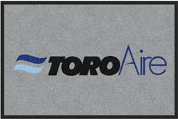 2' x 3' ( 24" x 35" ) ColorStar Impressions TORO AIRE Indoor Logo Mat