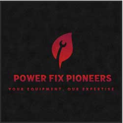 5' x 5' (58" x 58") Colorstar Impressions POWER FIX  Indoor Logo Mat