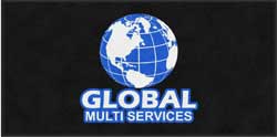 3' x 6' (35" x 68") Colorstar Impressions GLOBAL MULTI SERVICES  Indoor Logo Mat