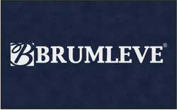 5' x 8' (58" x 95") ColorStar Impressions BRUMLEVE  Indoor Logo Mat