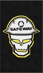 6' x 10' (68" x 119") Digiprint HD SAFEWAY  Indoor Logo mat