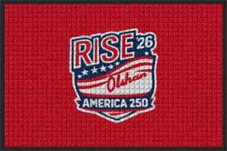 2' x 3' (22" x 35") Waterhog Impressions HD RISE 2026  Indoor-Outdoor Logo Mat