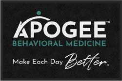 2' x 3' (24" x 35") Digiprint HD APOGEE  Indoor Logo Mat