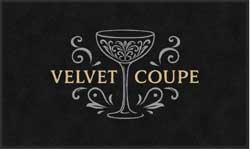 3' x 5' (35" x 58") Colorstar Impressions VELVET COUPE  Indoor Logo Mat