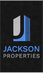 3' x 5' (35" x 58") Colorstar Impressions JACKSON PROPERTIES Indoor Logo Mat