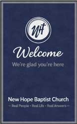 5' x 8' ( 58" x 95") Digiprint HD NHPC  Indoor Logo Mat