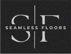 3' x 4' (35" x 47") Waterhog Inlay SEAMLESS FLOORS  Indoor/Outdoor Logo Mat