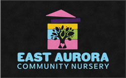 5' x 8' (58" x 95") ColorStar Impressions EAST AURORA Indoor Logo Mat