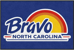 4' x 6' (45" x 69") ColorStar Impressions BRAVO Indoor Logo Mat