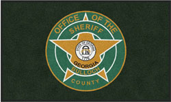 3' x 5' (35" x 58") Colorstar Impressions BULLOCH COUNTY  Indoor Logo Mat