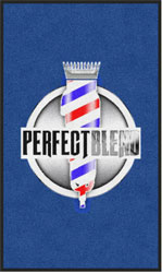 3' x 5' (35" x 58") Digiprint HD  PERFECT BLEND  Indoor Logo Mat