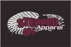 4' x 6' (45" x 69") Floor Impressions  STEPPED ON  Rubber Logo Mat