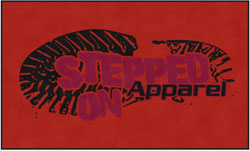 6' x 10'(68" x 119") Colorstar Impressions STEPPED ON  Indoor Logo Mat