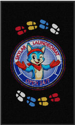 3' x 5' (35" x 58") Waterhog Impressions HD SKYLAR   Indoor/Outdoor Logo Mat