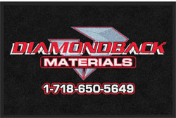 2' x 3' (24" x 35") Digiprint HD FAZTEC  Indoor Logo Mat