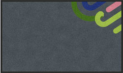 3' x 5' (35" x 58") Colorstar Impressions  SUPERGRAPHIC  Indoor Logo Mat