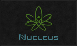 3' x 5' (35" x 58") Colorstar Impressions NUCLEUS DISPENSARY  Indoor Logo Mat