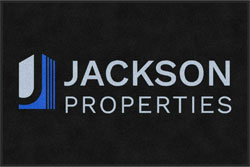 4' x 6' (45" x 69") Digiprint HD JACKSON PROPERTIES Indoor Logo Mat