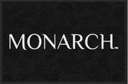 2' x 3' (24" x 35") Digiprint HD MONARCH Indoor Logo Mat