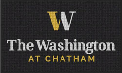 3' x 5' (35" x 59") Waterhog Inlay THE WASHINGTON  Indoor /Outdoor Logo Mat