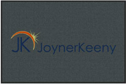 4' x 6' (45" x 69") Waterhog Impressions HD JOYNER KEENY  Indoor/Outdoor Logo Mat