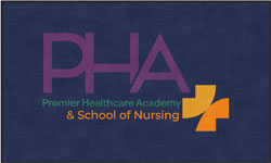 6' x 10' (68" x 119") Digiprint HD PHA  Indoor Logo mat