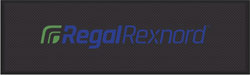 3' x 10' (34" x 116") Superscrape impressions REGAL REXNORD  Rubber Logo Mat