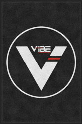 4' x 6' (45" x 69") Digiprint HD  BQE VIBE  Indoor Logo Mat