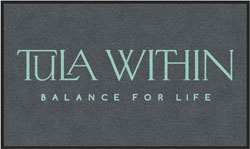3' x 5' (35" x 58") Colorstar Impressions TULA WITHIN  Indoor Logo Mat