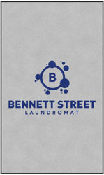 6' x 10'(68" x 119") Colorstar Impressions BENNETT STREET  Indoor Logo Mat