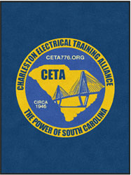 6' x 8' (68" x 95") ColorStar Impressions CETA  Indoor Logo Mat