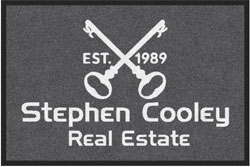 2' x 3' (24" x 35") Digiprint HD STEPHEN COOLEY  Indoor Logo Mat