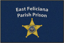 4' x 6' (45" x 69") Waterhog Impressions HD EAST FELICIANA PARRISH  Indoor/Outdoor Logo Mat