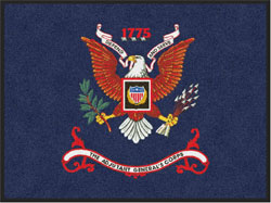 3' x 4' (35" x 47")Digiprint HD THE ADJUTANT GENERAL SCHOOL  Indoor Mat