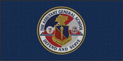 6' x 12' (68" x 143") Waterhog Impressions HD THE ADJUTANT GENERAL SCHOOL Indoor/Outdoor Logo Mat