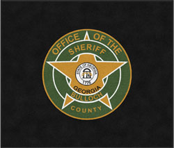 6' x 7'(69" x 82") ColorStar Impressions BULLOCH COUNTY  Indoor Logo Mat