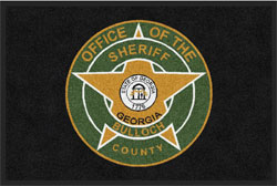 2' x 3' ( 24" x 35" ) ColorStar Impressions BULLOCH COUNTY Indoor Logo Mat