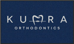 3' x 5' (35" x 58") Waterhog Impressions HD KUMRA ndoor/Outdoor Logo Mat