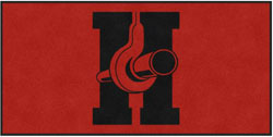 4' x 8' (45" x 95") ColorStar Impressions CHC HOOK  Indoor Logo Mat